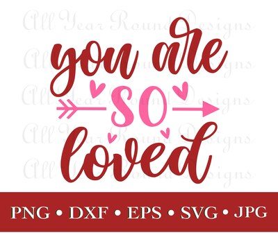Valentines Decor SVG PNG DXF EPS JPG File Digital Download, Valentine's Day Design For Cricut, Silhouette, Sublimation - image2